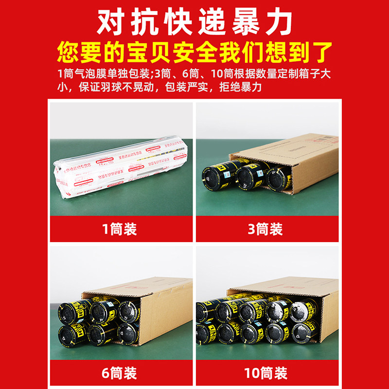 【15筒装】官网正品亚狮龙官方羽毛球 圣意达运动羽毛球
