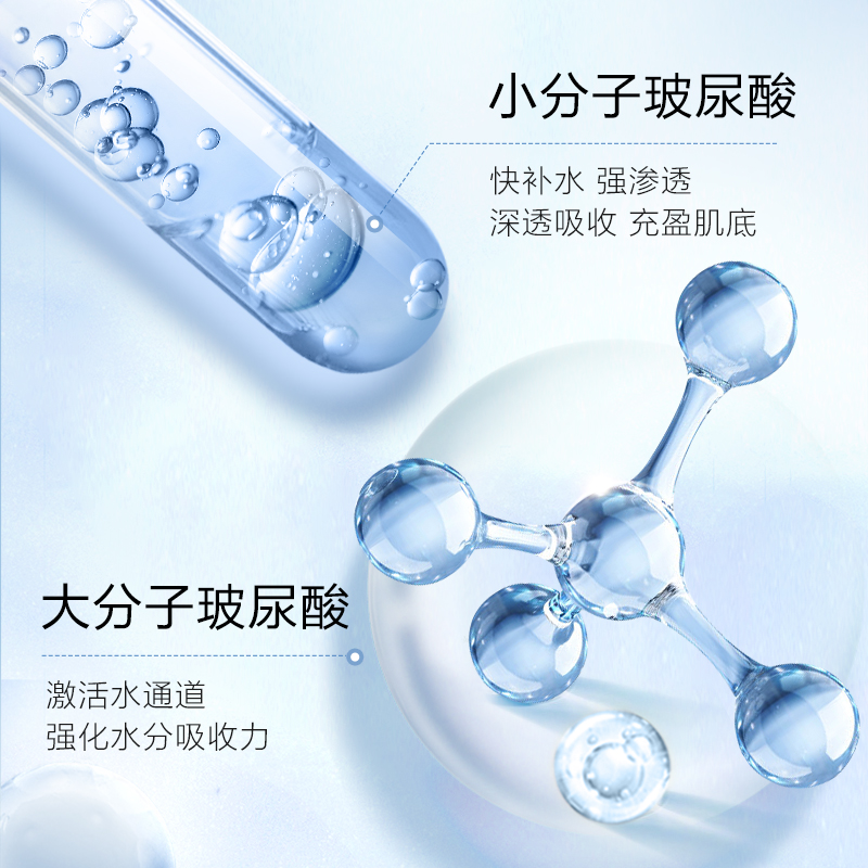 欧诗漫旗舰店欧诗漫玻尿酸水库面膜女补水保湿清洁毛孔正品非美白0