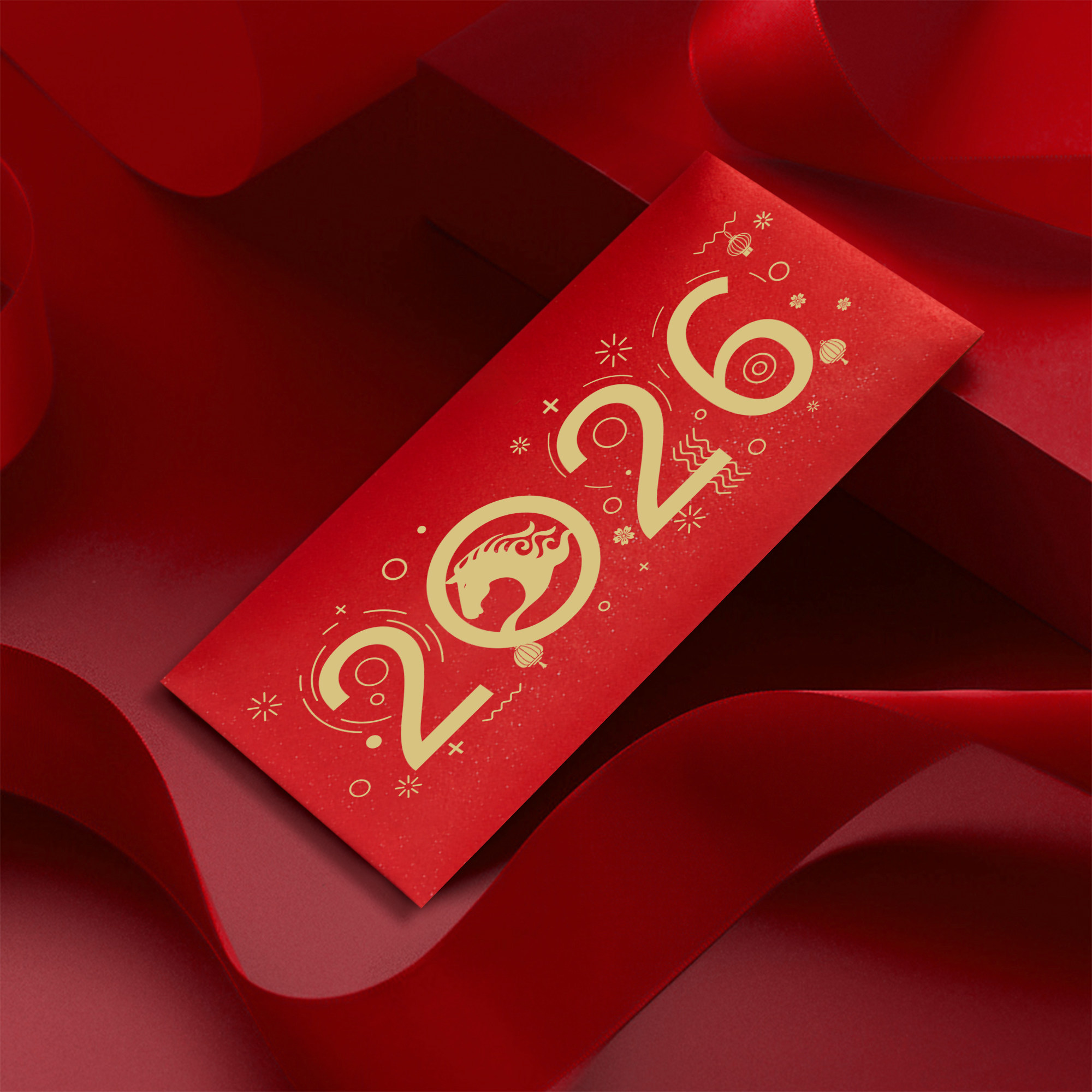新年红包2026年新款马年祝福利是封加厚春节压岁钱创意封包可定制