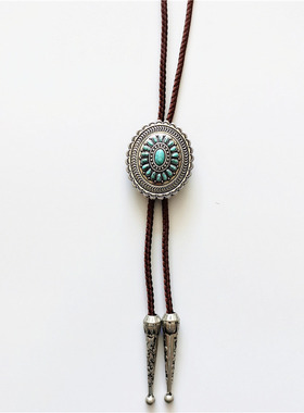 高订绿松石花边椭圆生日礼物