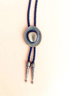 西部牛仔帽子韩版波洛项链潮男