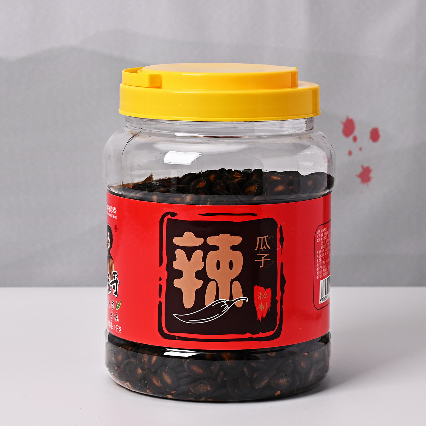 桶装西瓜子1000克江西老俵哥瓜子 五香/辣味西瓜子零食南昌辣瓜籽,淘宝优惠券,粉丝福利购,淘宝优惠卷