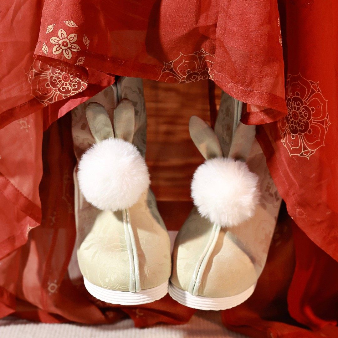 江南朱记汉服靴子棉靴【马到成功】布靴古风布鞋兔兔汉服鞋,淘宝优惠券,粉丝福利购,淘宝优惠卷