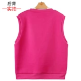 Весенний короткий утепленный жилет, толстовка, куртка, 2023, в корейском стиле, большой размер