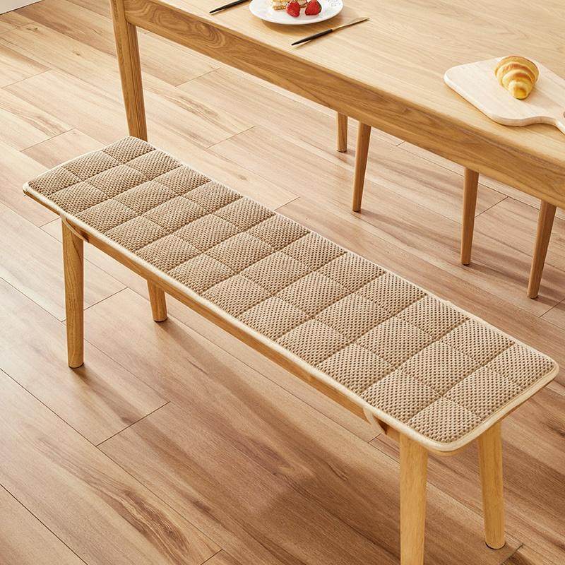 冬加厚防滑长条凳坐垫实木家用长椅凳子垫餐厅长凳座垫沙发垫毛绒,淘宝优惠券,粉丝福利购,淘宝优惠卷
