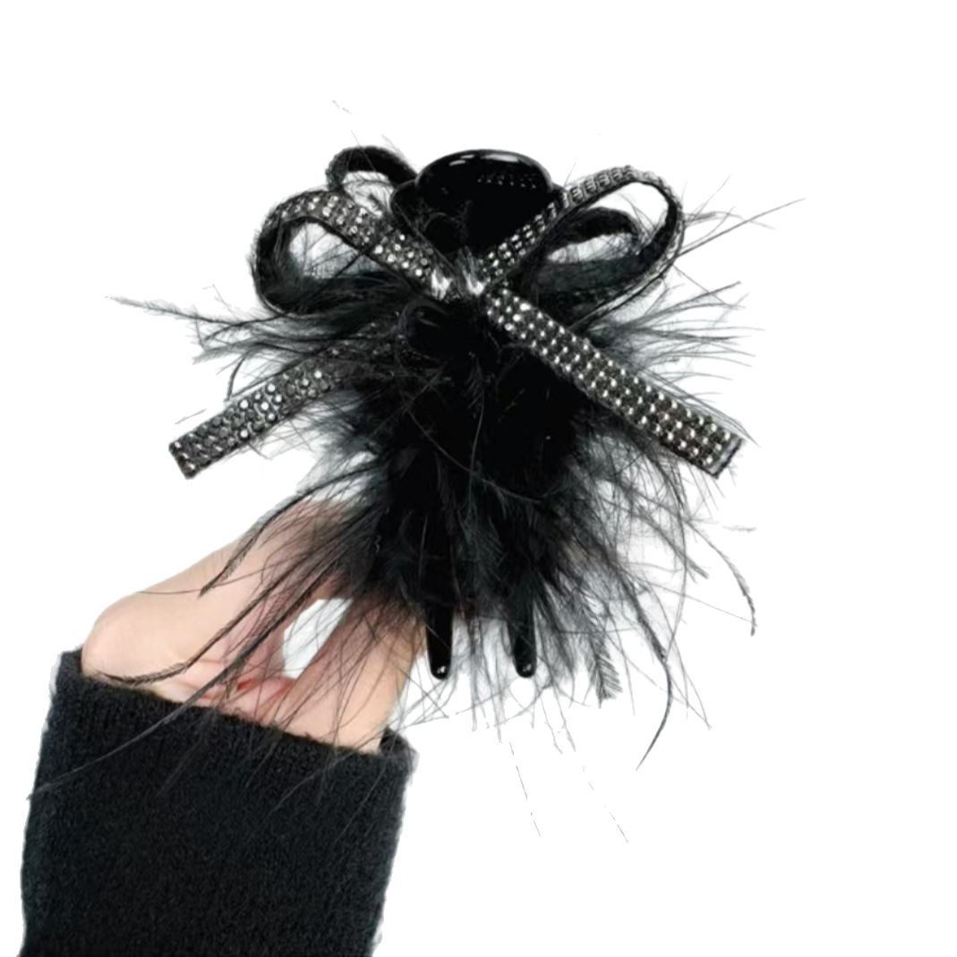 韩版丸子夹蝴蝶结公夹鲨鱼夹盘发爪子发夹发抓丸子抓夹丸子头夹,淘宝优惠券,粉丝福利购,淘宝优惠卷