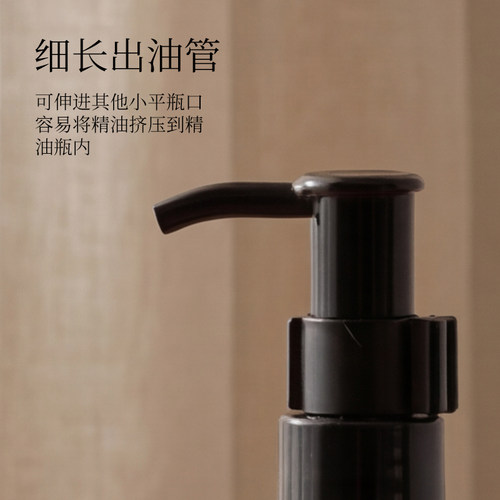 椰子油瓶按压头115ML带夹扣鸭嘴泵防挤压漏液定制油泵分装乳液头 - 图2