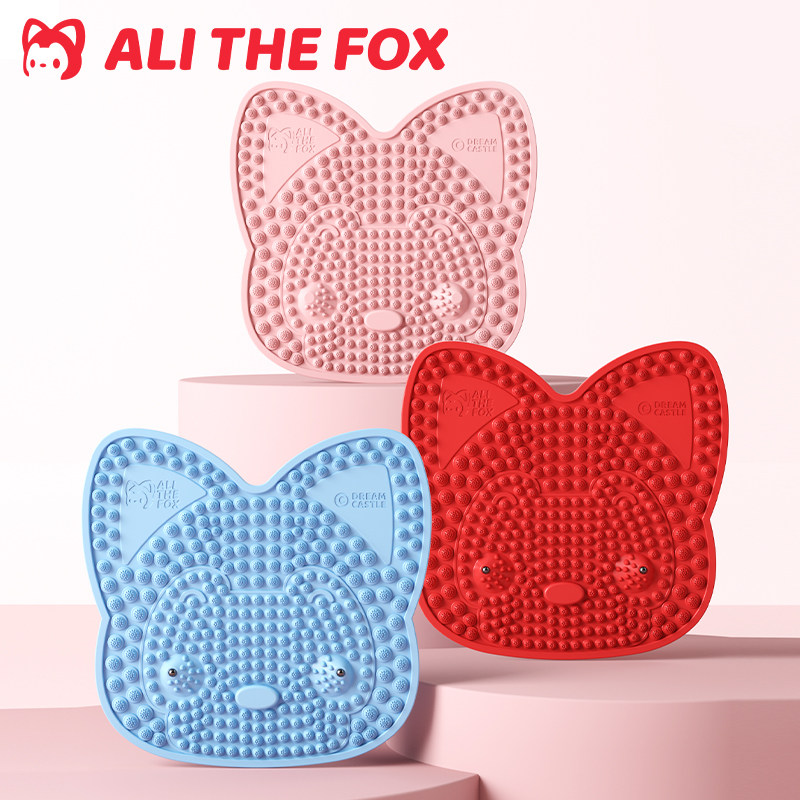 阿狸足底按摩垫指压板超慢跑养生按摩垫红色