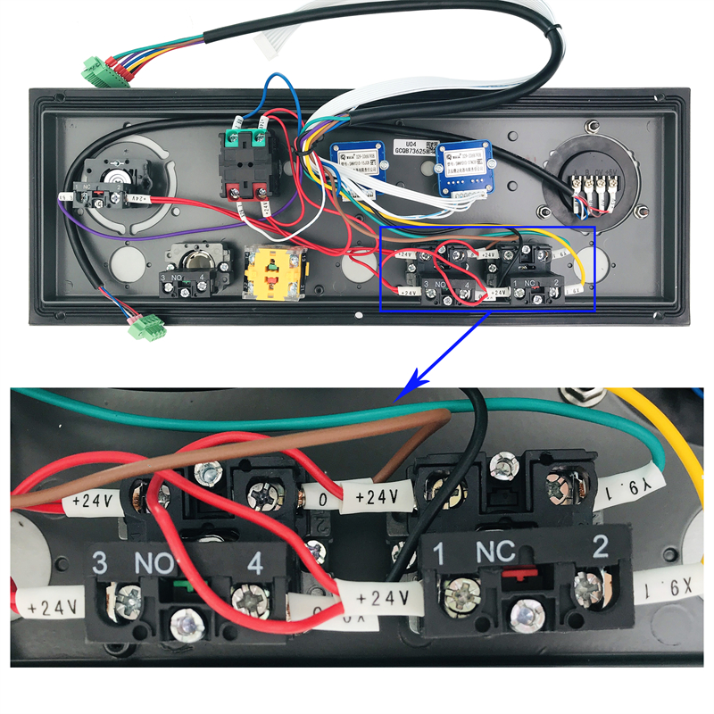 广数GSK980TDi 附加面板附面板带倍率开关GSK980MDi按钮附加面板 - 图2