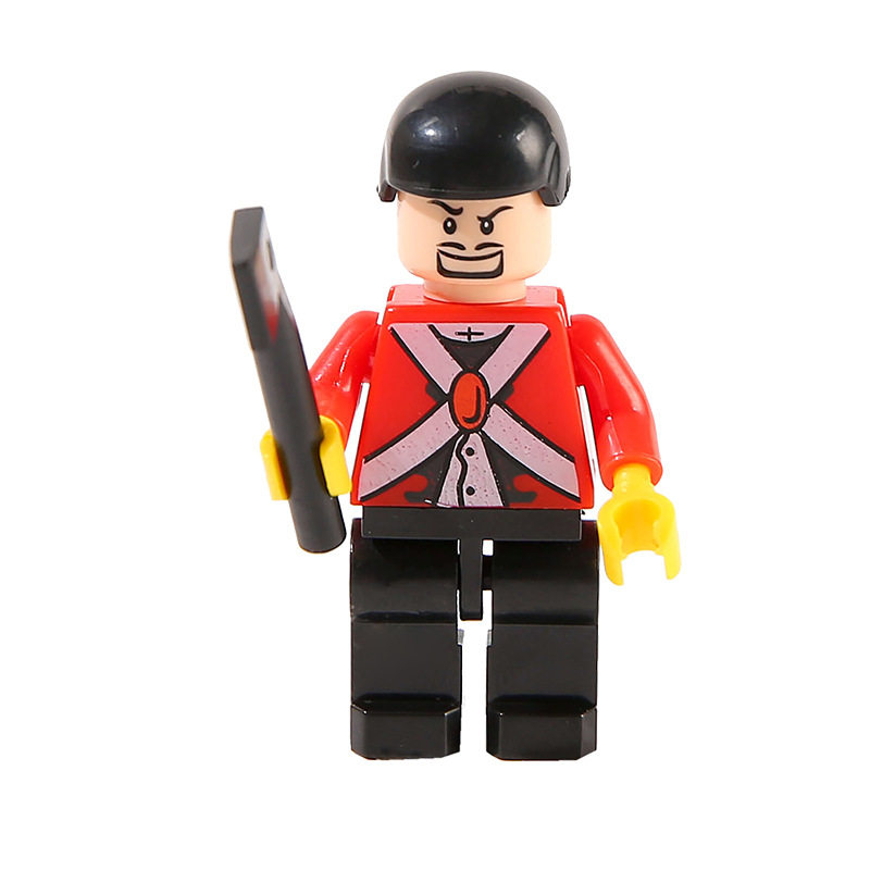 迷你积木小人仔小颗粒人偶益智积木人盲盒偶男孩儿童玩具节日礼物