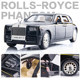 Large Rolls-Royce Phantom alloy car model