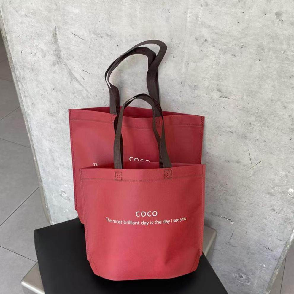 网红服装店无纺布手提袋定制logo衣服购物包装袋女装袋服装袋现货,淘宝优惠券,粉丝福利购,淘宝优惠卷