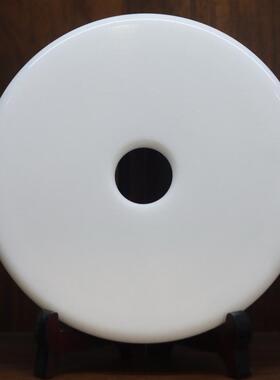 天然玉石大平安扣摆件