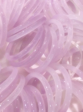 复古风女款香芋紫玛瑙玉髓手镯