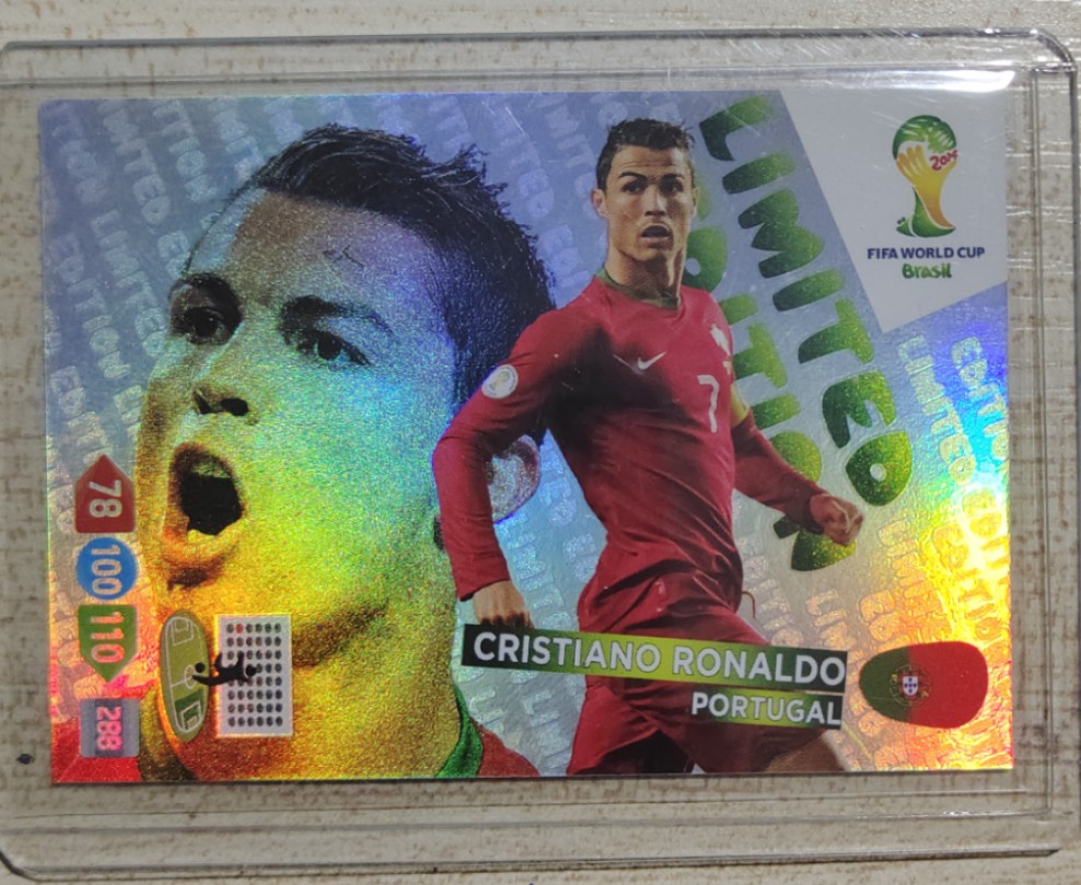 足球球星卡CRISTIANO RONALDO panini C罗罗纳尔多尤文皇马帕尼尼 - 图2