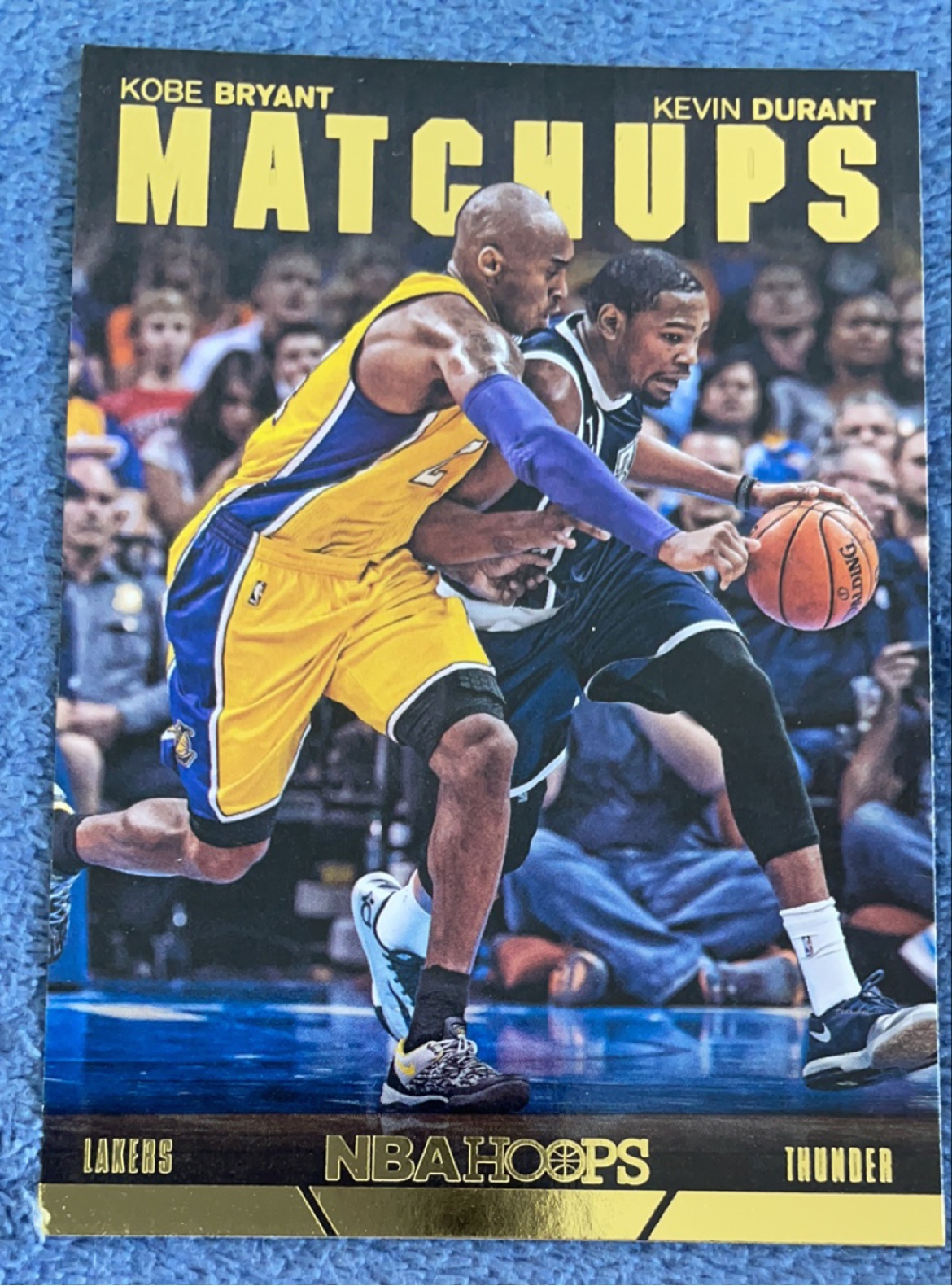 NBA球星卡 帕尼尼出品2014-15 hoops系列 matchups竞争对抗特卡 - 图0