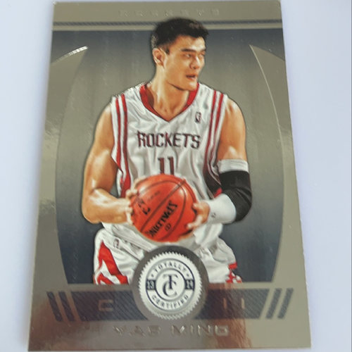 姚明普特卡专辑 正版NBA篮球球星卡 帕尼尼 topps fleer 经典老卡 - 图2