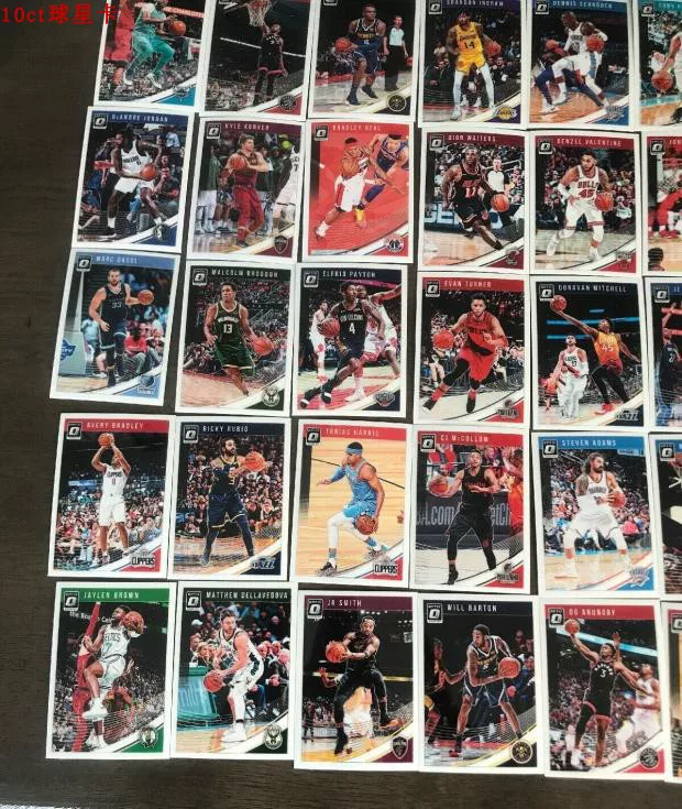 NBA звёздная карта panini 2018-19 optic серия полный набор из 150 карт и отдельные карты заполнены