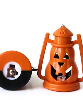 手提南瓜灯万圣节装饰道具摆件小