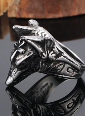 欧美跨境复古阿努比斯神胡狼头十