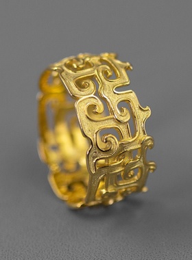 1527《重返春秋》戒指复古典雅