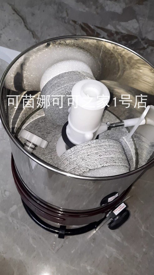 进口可可豆精磨机bean to bar手工巧克力研磨机坚果酱开心果石磨,淘宝优惠券,粉丝福利购,淘宝优惠卷
