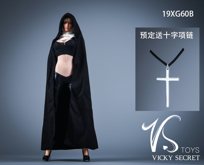 VSTOYS 1/6 教会女孩 服装配件包 修女套装 - 图1