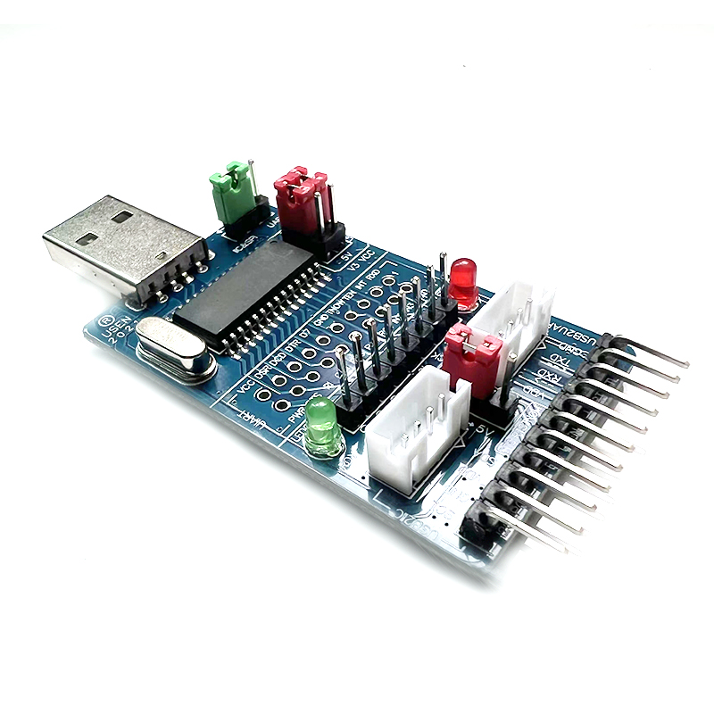 CH341A USB转I2C/IIC/SPI/UART/TTL/ISP适配器 EPP/MEM并口转换器 - 图1