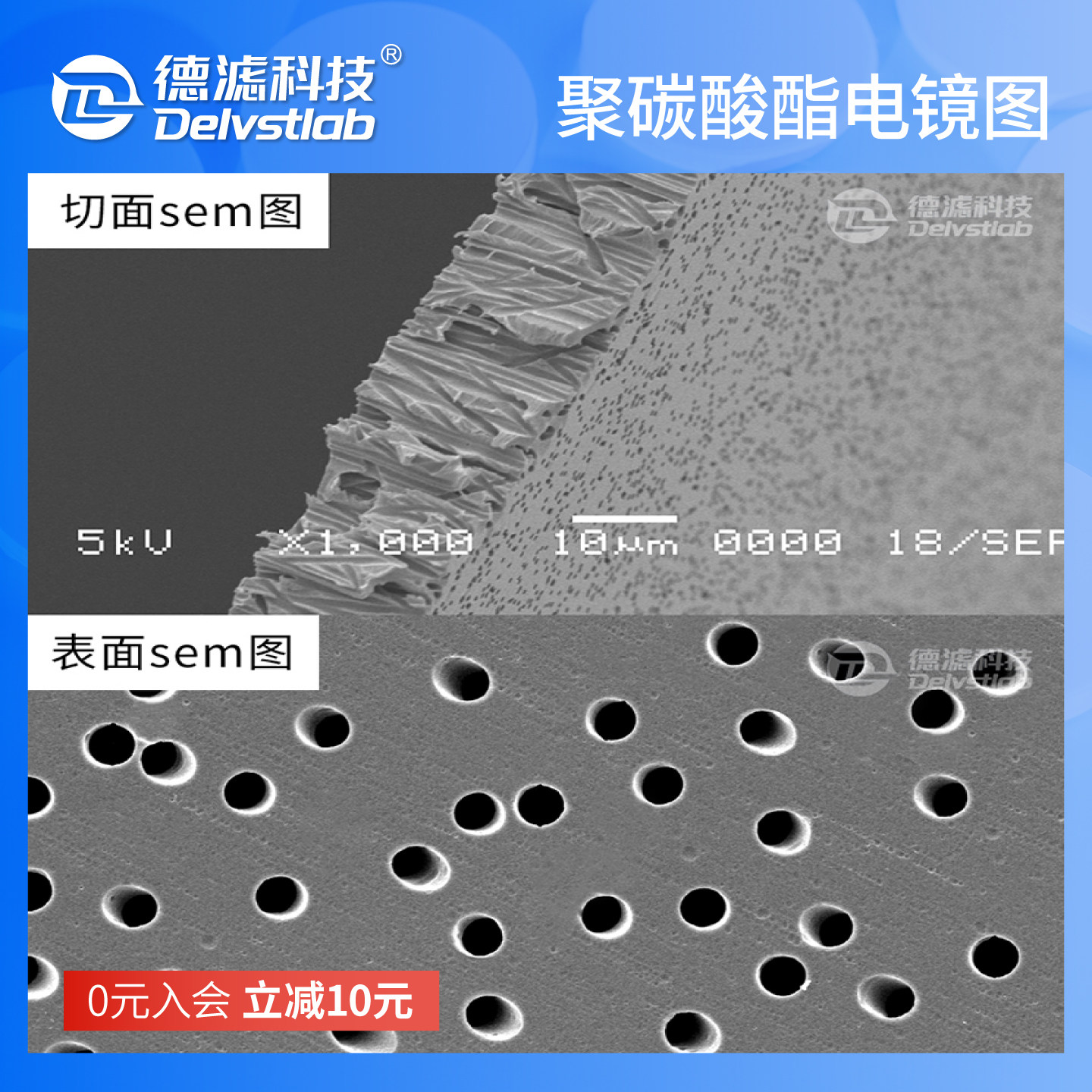 GVS聚碳酸酯纳米过滤膜PCTE径迹蚀刻核孔滤膜脂质体挤出细胞迁移,淘宝优惠券,粉丝福利购,淘宝优惠卷