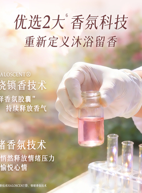 珍妮诗樱花牛奶香氛沐浴露