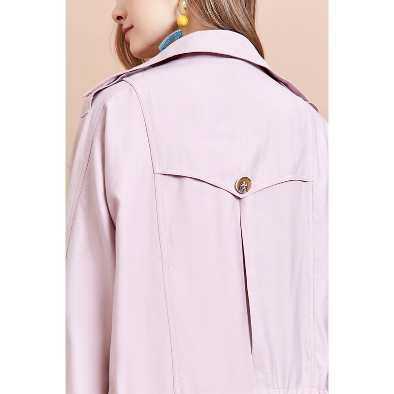 阿卡中长款韩版春秋2020新款风衣 artka风衣