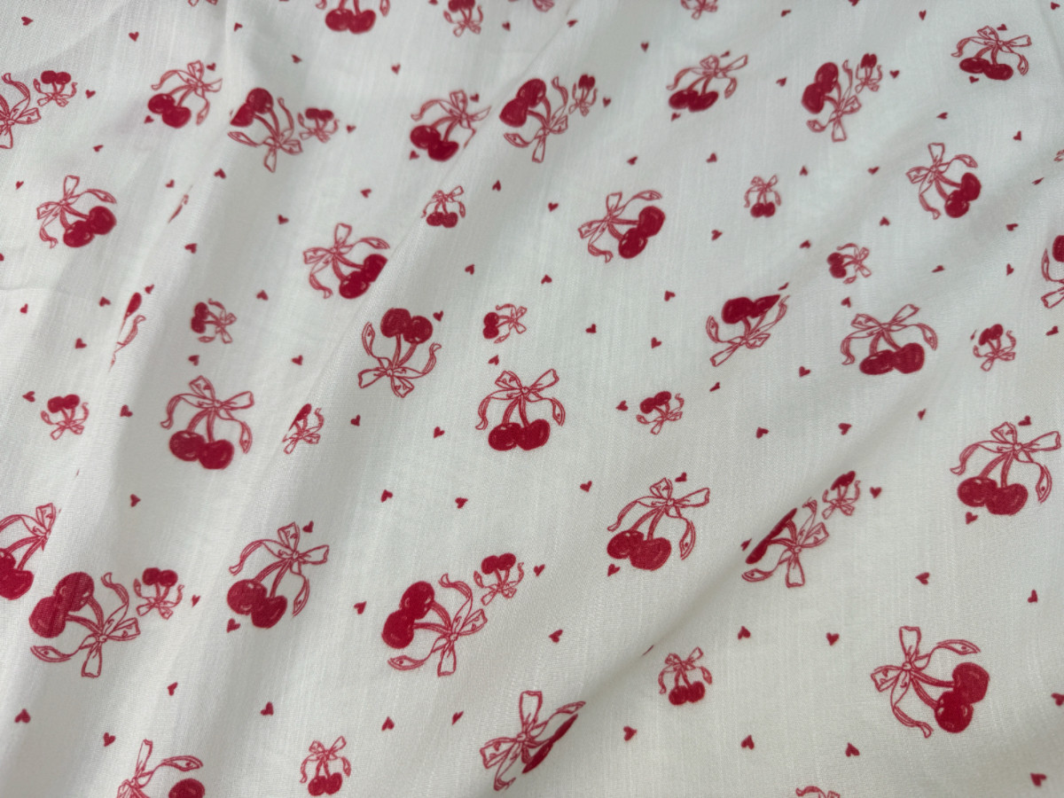 设计师款一米价竹节棉仿麻面料碎花蝴蝶结婴童手工裙睡衣布料,淘宝优惠券,粉丝福利购,淘宝优惠卷