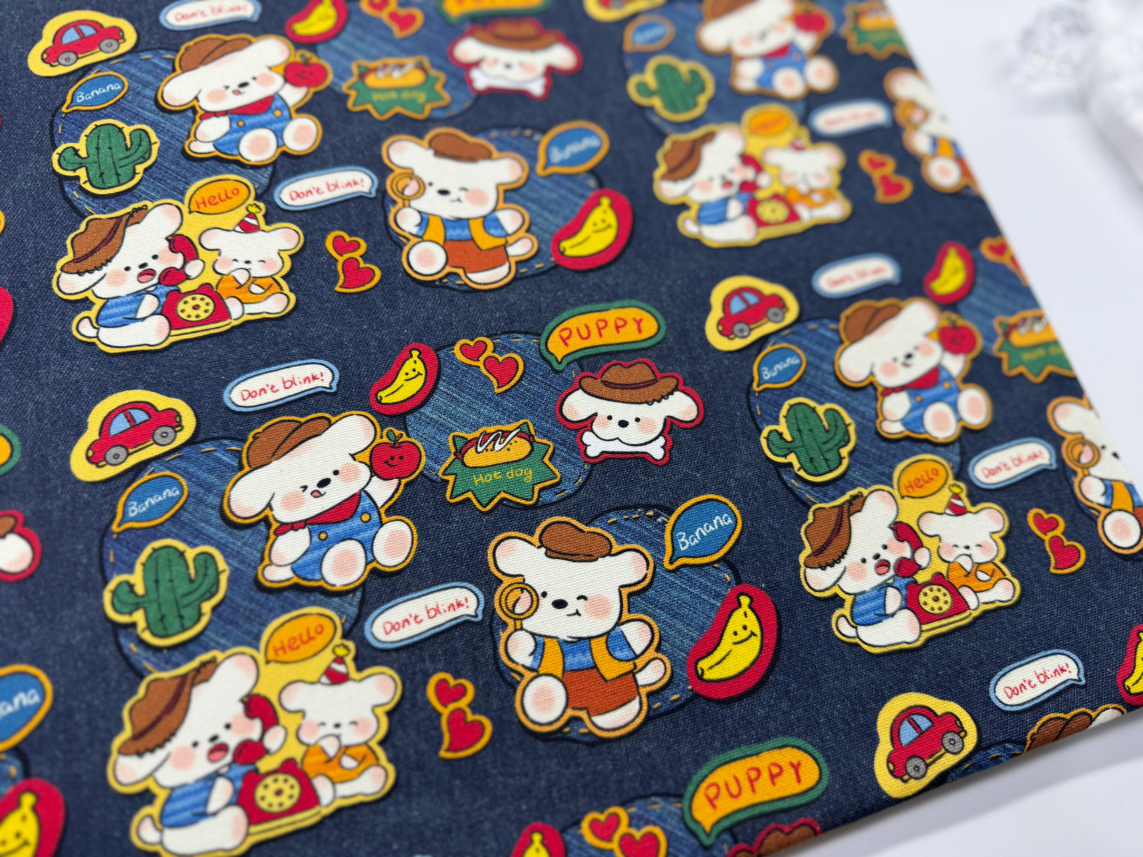 独家版权花色全棉8安帆布高密牛仔狗狗系列包包桌布背带裤外套料,淘宝优惠券,粉丝福利购,淘宝优惠卷