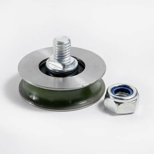 原装杭州西奥/西子奥的斯电梯门挂轮48x14x6200RS厅轿门挂板吊轮 - 图3