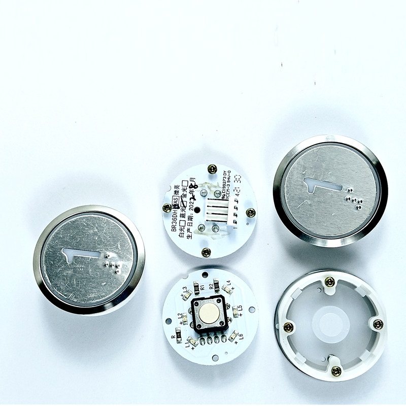 原厂杭州西奥电梯按钮BR36DH外呼轿厢按键BR36DH WAS电路板 配件,淘宝优惠券,粉丝福利购,淘宝优惠卷