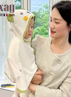 MXAG婴幼儿防晒衣服斗篷