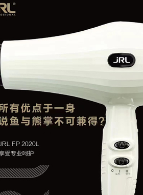 JRL大风速干发廊超轻高温吹风机