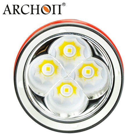 ARCHON奥瞳DY02 W潜水手电暖白光磁控调光26650潜水手电4000流明 - 图0