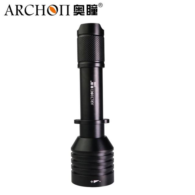 ARCHON奥瞳D12U可调焦潜水手电筒1200流明 白光 - 红光 - 蓝光灯