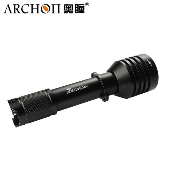 ARCHON奥瞳D12U可调焦潜水手电筒1200流明 白光 - 红光 - 蓝光灯