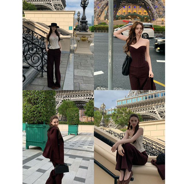 Slim slimming hollow inner bandeau bra for women