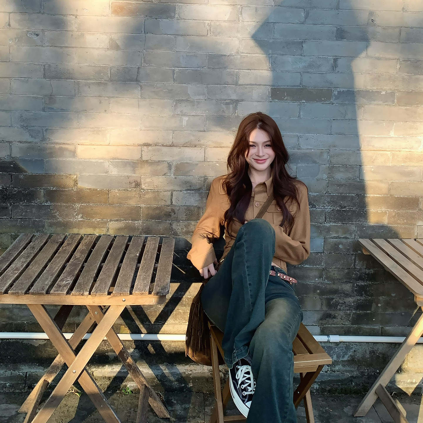 Lienni2025秋季新款气质通勤长袖短款单排扣翻领两穿针织衬衫女,淘宝优惠券,粉丝福利购,淘宝优惠卷