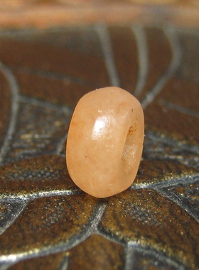 高古老玛瑙碟珠7.5×3.5mm