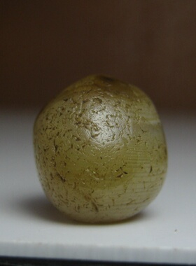 满风化老药师缠丝玛瑙珠8.5mm