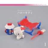 Загорайте японские подлинные объемные товары!Еда и играйте в микро -моделье Katie Cat Cafe пожилые люди