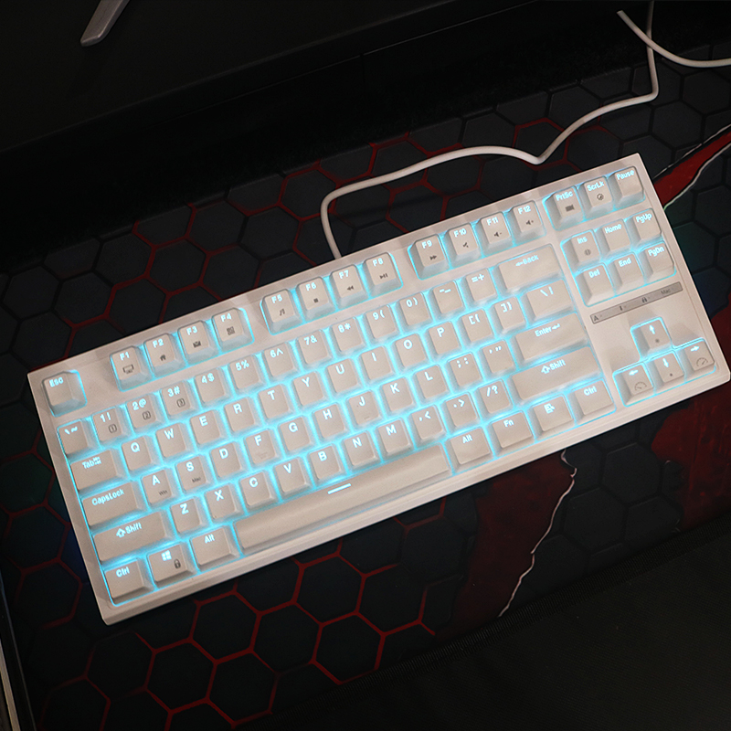 【不适合rk r87 Pro】适用于RK R87 H87机械键盘保护膜R87S防尘套