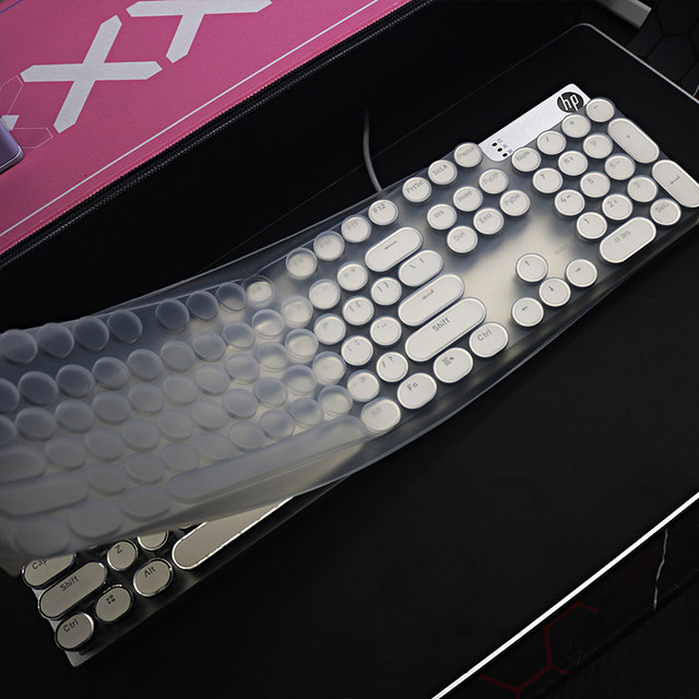 Metal plating mechanical keyboard round keycap keyboard film