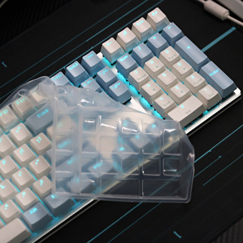 达尔优合金板3 2 1代108键87游戏104防尘ek815 EK820机械键盘保护膜EK807 ek925套ek812 DK100防水罩软硅胶垫 - 图2