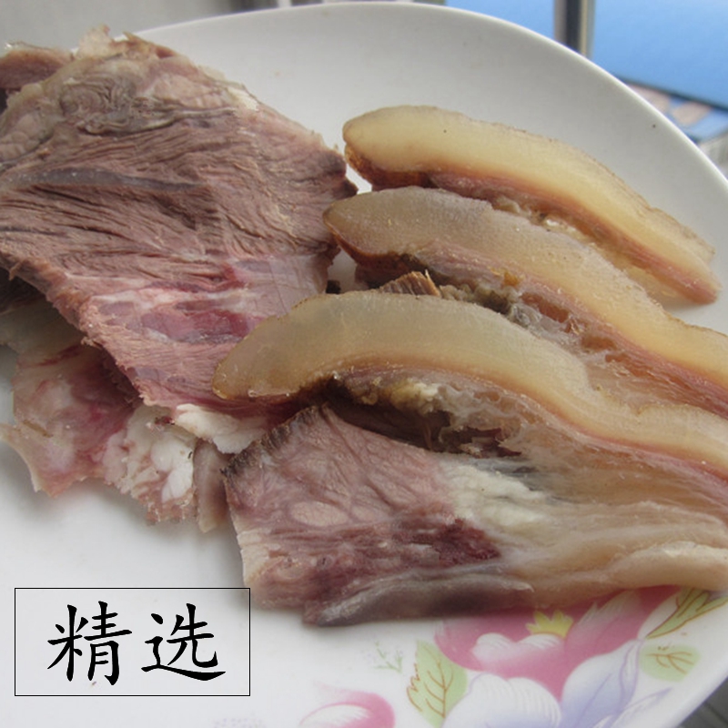 10年老店河南南阳黄牛头肉牛脸肉新鲜牛肉牛脸颊肉新鲜牛头肉500g - 图1