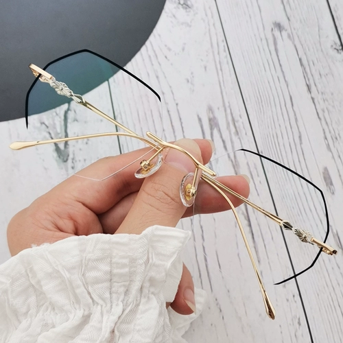 Bianbian Pure Titanium Myopia Glasses Мужская сеть с степенью плюс астигматизм Ultra -Slight Lessless Gees